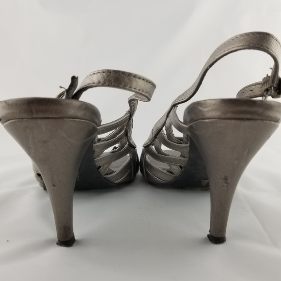 Bandolino | Jorkins leather peep toe slingback - Picture 6 of 8